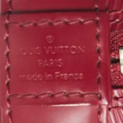 Louis Vuitton Grenade Epi Leather Alma BB Bag