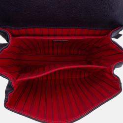 Louis Vuitton Navy Blue Monogram Empreinte Pochette Metis