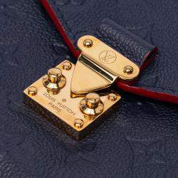 Louis Vuitton Navy Blue Monogram Empreinte Pochette Metis