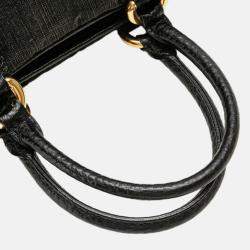 Louis Vuitton Black Monogram Denim Neo Cabby MM