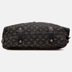 Louis Vuitton Black Monogram Denim Neo Cabby MM