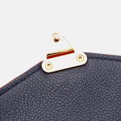 Louis Vuitton Navy Blue Monogram Empreinte Pochette Metis