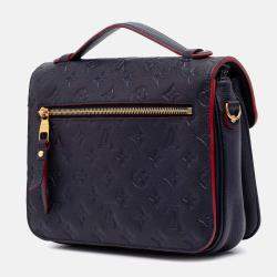 Louis Vuitton Navy Blue Monogram Empreinte Pochette Metis