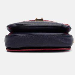 Louis Vuitton Navy Blue Monogram Empreinte Pochette Metis