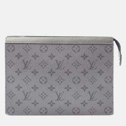 Louis Vuitton Grey Monogram Taigarama Pochette Voyage MM