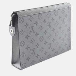 Louis Vuitton Grey Monogram Taigarama Pochette Voyage MM