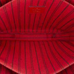 Louis Vuitton Red Monogram Empreinte Pochette Metis