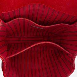 Louis Vuitton Red Monogram Empreinte Pochette Metis