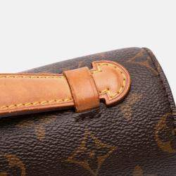 Louis Vuitton Brown Monogram Pochette Metis