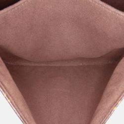 Louis Vuitton Brown Monogram Pochette Metis