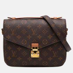 Louis Vuitton Brown Monogram Pochette Metis