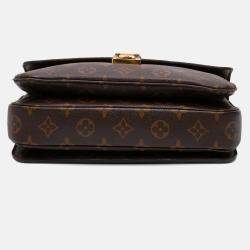 Louis Vuitton Brown Monogram Pochette Metis