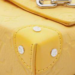 Louis Vuitton Yellow Monogram Taurillon Steamer Wearable Wallet