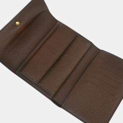 Louis Vuitton Damier Ebene Canvas Wallet