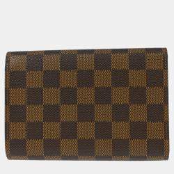 Louis Vuitton Damier Ebene Canvas Wallet