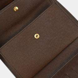 Louis Vuitton Damier Ebene Canvas Wallet