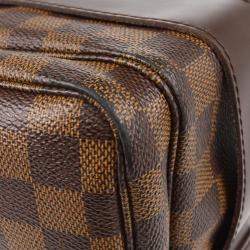 Louis Vuitton Naviglio Damier Ebene Canvas Shoulder Bag