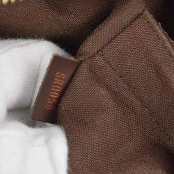 Louis Vuitton Naviglio Damier Ebene Canvas Shoulder Bag