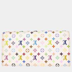 Louis Vuitton Portefeuille Sarah Multicolor Canvas Wallet