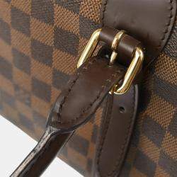 Louis Vuitton Berkeley Damier Ebene Canvas Handbag