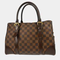 Louis Vuitton Berkeley Damier Ebene Canvas Handbag