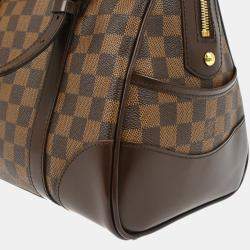 Louis Vuitton Berkeley Damier Ebene Canvas Handbag