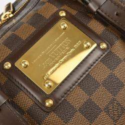 Louis Vuitton Berkeley Damier Ebene Canvas Handbag