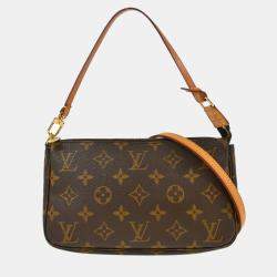 Louis Vuitton Pochette Accessoires Monogram Canvas Clutch Bag