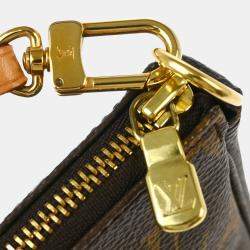 Louis Vuitton Pochette Accessoires Monogram Canvas Clutch Bag