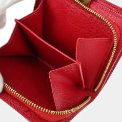 Louis Vuitton Compact Cherry Monogram Canvas Wallet