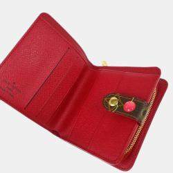 Louis Vuitton Compact Cherry Monogram Canvas Wallet
