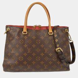 Louis Vuitton Pallas Monogram Canvas Tote Bag