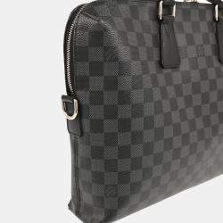 Louis Vuitton Porte Documents Jour Damier Graphite Canvas Bag