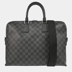 Louis Vuitton Porte Documents Jour Damier Graphite Canvas Bag