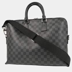 Louis Vuitton Porte Documents Jour Damier Graphite Canvas Bag