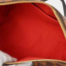 Louis Vuitton Papillon Damier Ebene Canvas Shoulder Bag