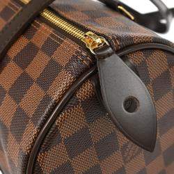 Louis Vuitton Papillon Damier Ebene Canvas Shoulder Bag