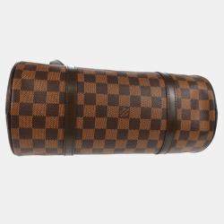 Louis Vuitton Papillon Damier Ebene Canvas Shoulder Bag