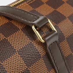Louis Vuitton Papillon Damier Ebene Canvas Shoulder Bag