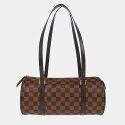 Louis Vuitton Papillon Damier Ebene Canvas Shoulder Bag