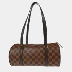Louis Vuitton Papillon Damier Ebene Canvas Shoulder Bag