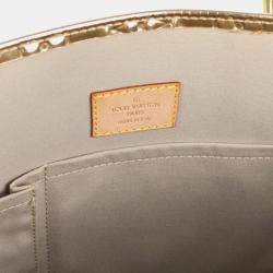 Louis Vuitton Miroir Sac Plat Gold Monogram Tote Bag