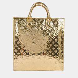 Louis Vuitton Miroir Sac Plat Gold Monogram Tote Bag