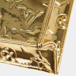 Louis Vuitton Miroir Sac Plat Gold Monogram Tote Bag