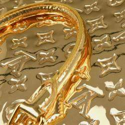 Louis Vuitton Alma MM Gold Monogram Miroir Handbag