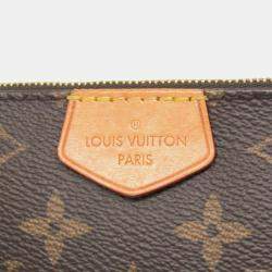 Louis Vuitton Monogram Multi Pochette Accessoires Pouch Shoulder Bag Khaki Monogram
