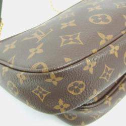 Louis Vuitton Monogram Multi Pochette Accessoires Pouch Shoulder Bag Khaki Monogram
