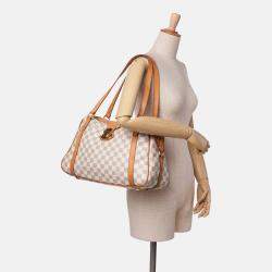 Louis Vuitton White Damier Azur Stresa PM