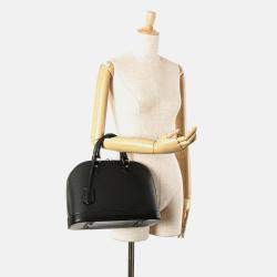 Louis Vuitton Black Epi Alma PM