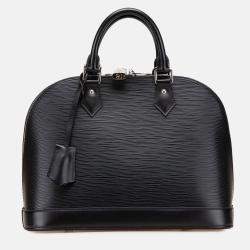 Louis Vuitton Black Epi Alma PM